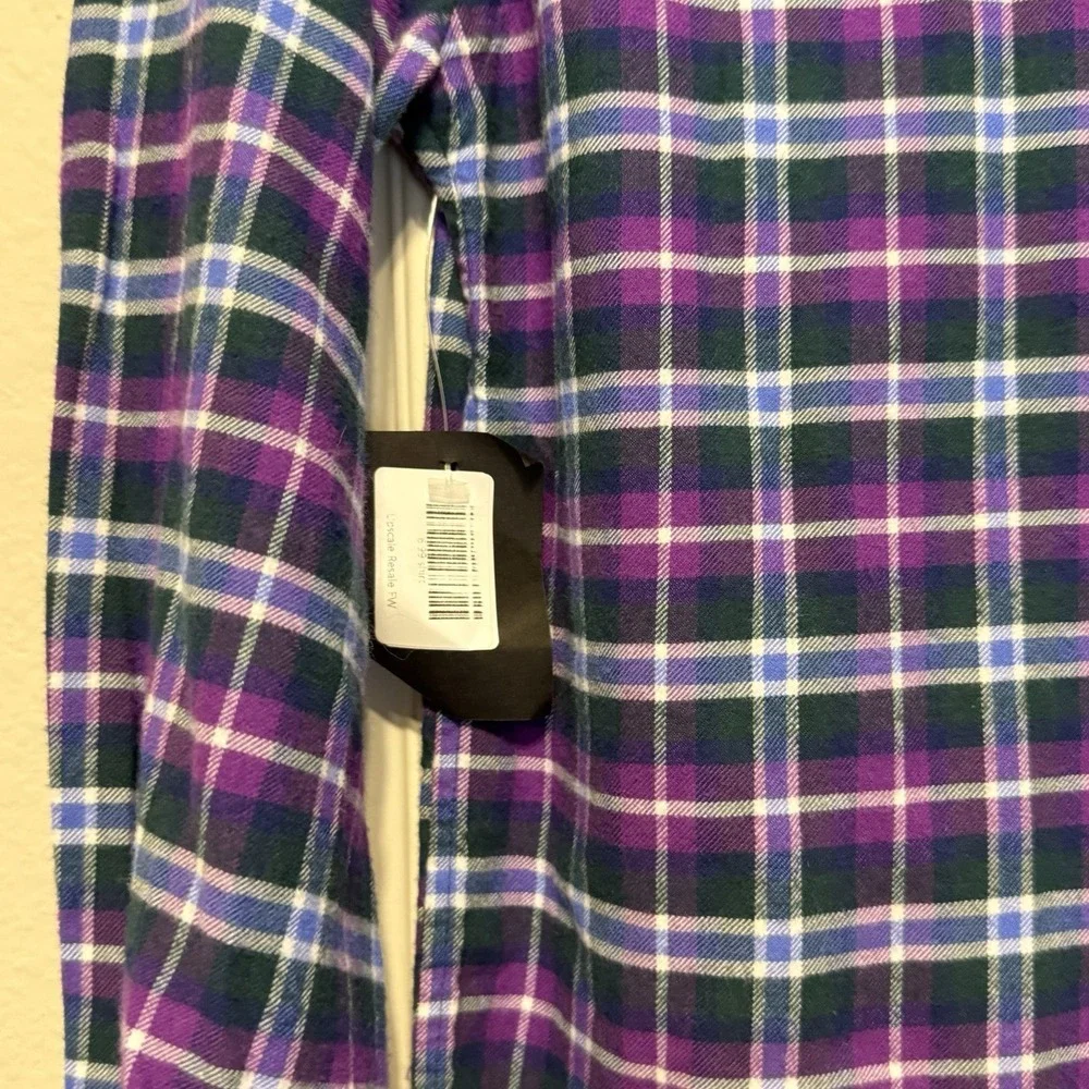 NWT VINEYARD VINES Whale Shirt Long Sleeve Button Down Men's Size XS Purple/Blue